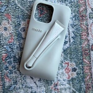 📱 Rhode iPhone 15 Pro Max Case + Peptide Lip Treatment